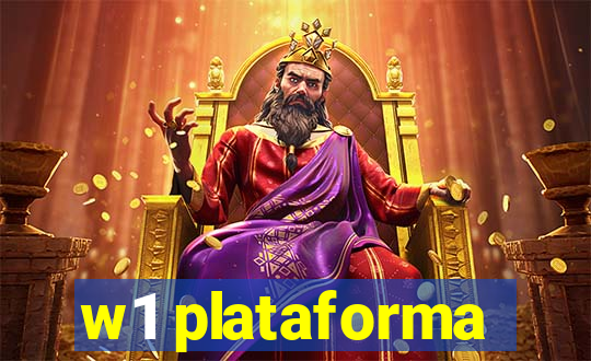 w1 plataforma